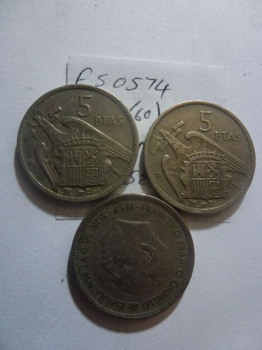 1957(60) Spain 5 peseta