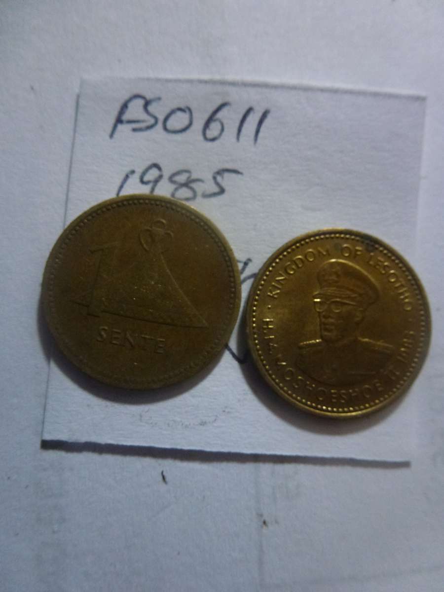 1985 Lesotho 1 sente