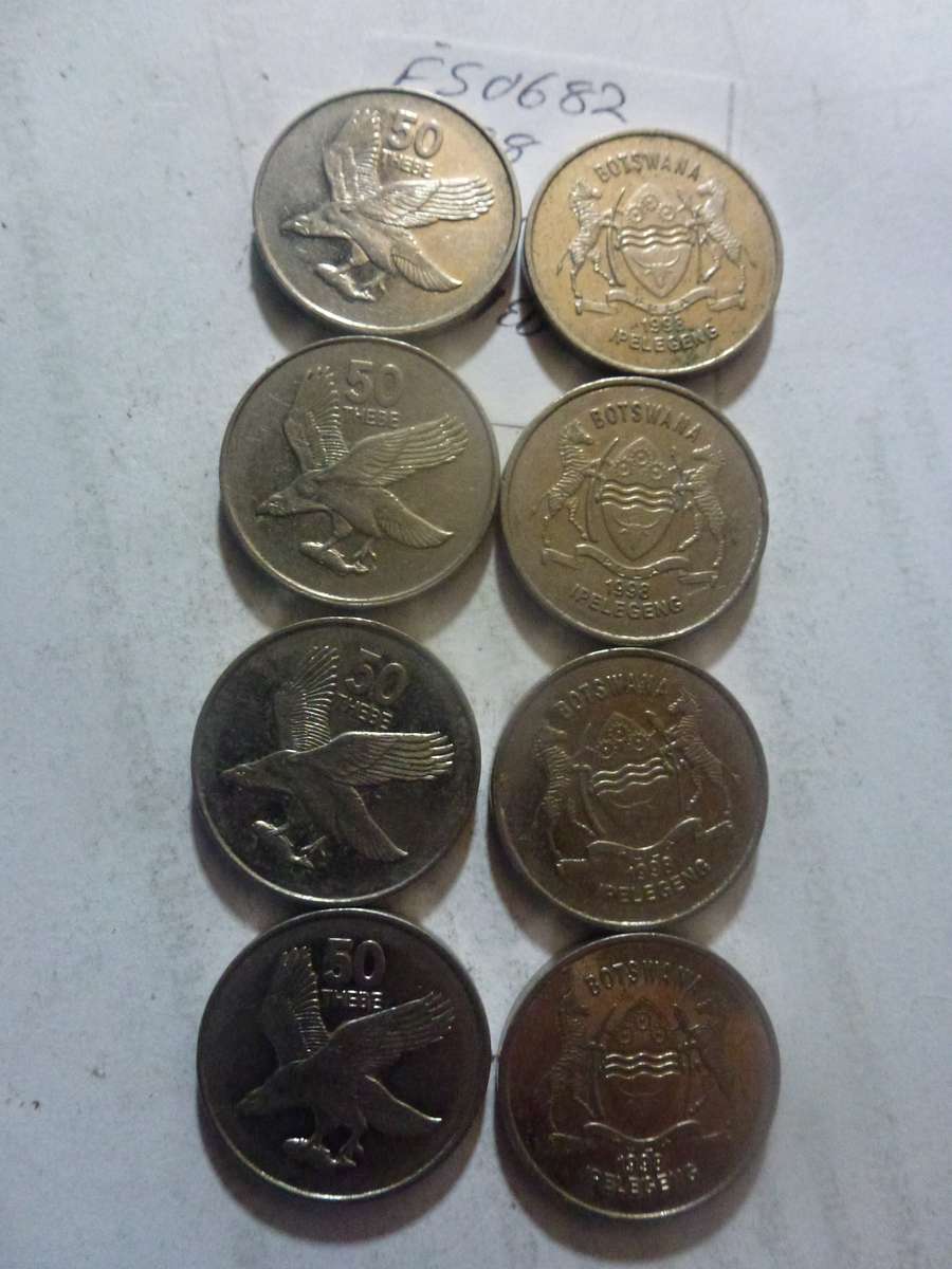 1998 Botswana 50 thebe