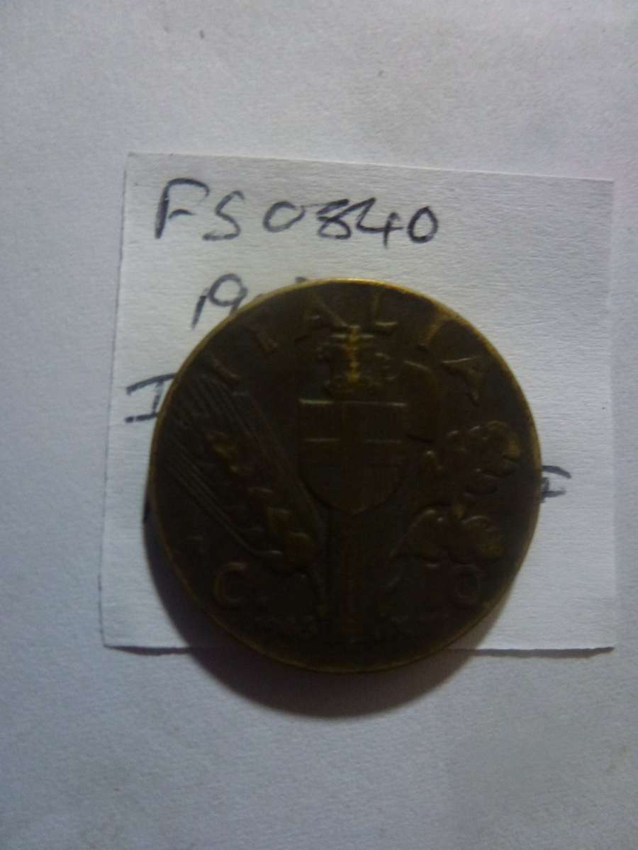 1943 Italy 10 centesimi