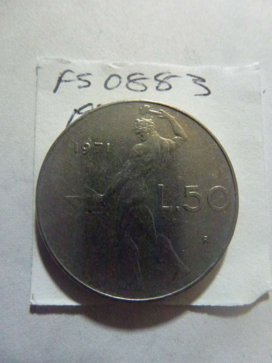 1971 Italy 50 lira