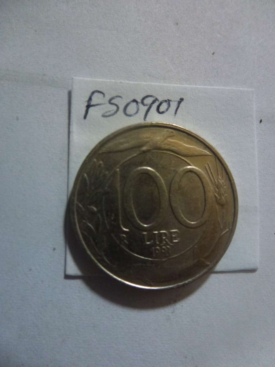 1993 Italy 100 lira