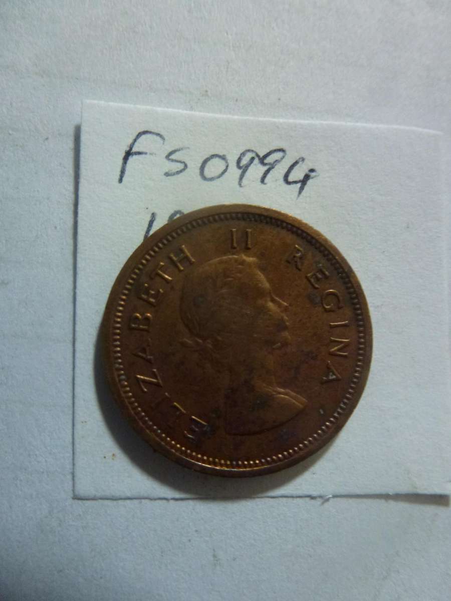 1959 Union of South Africa 1/4 penny