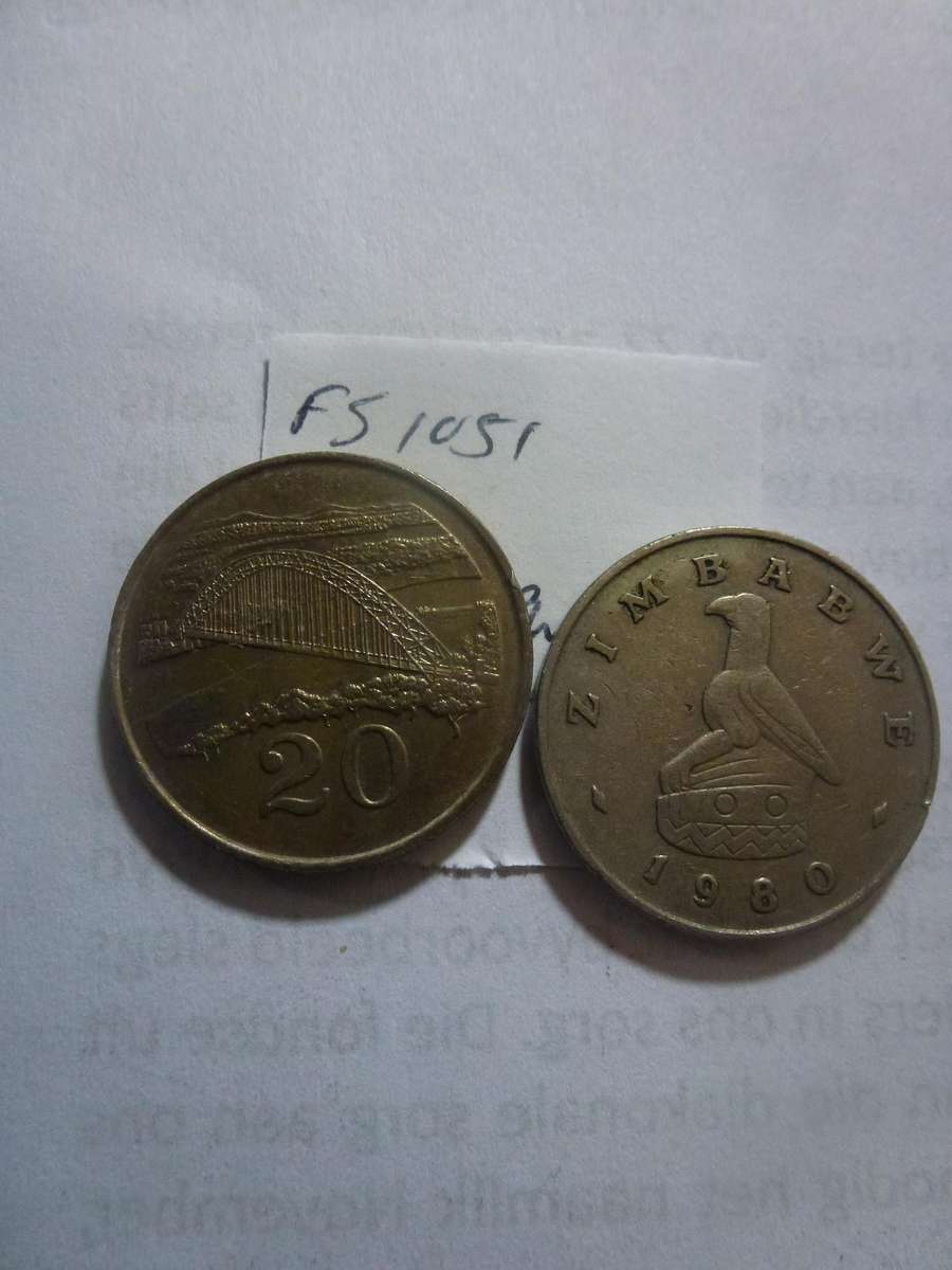 1994 Zimbabwe 20 cent