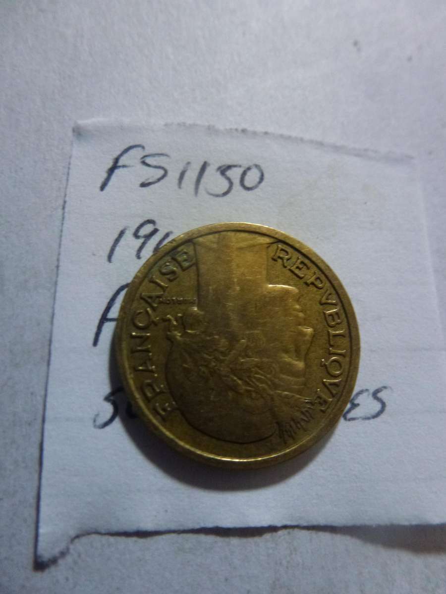 1941 France 50 centimes
