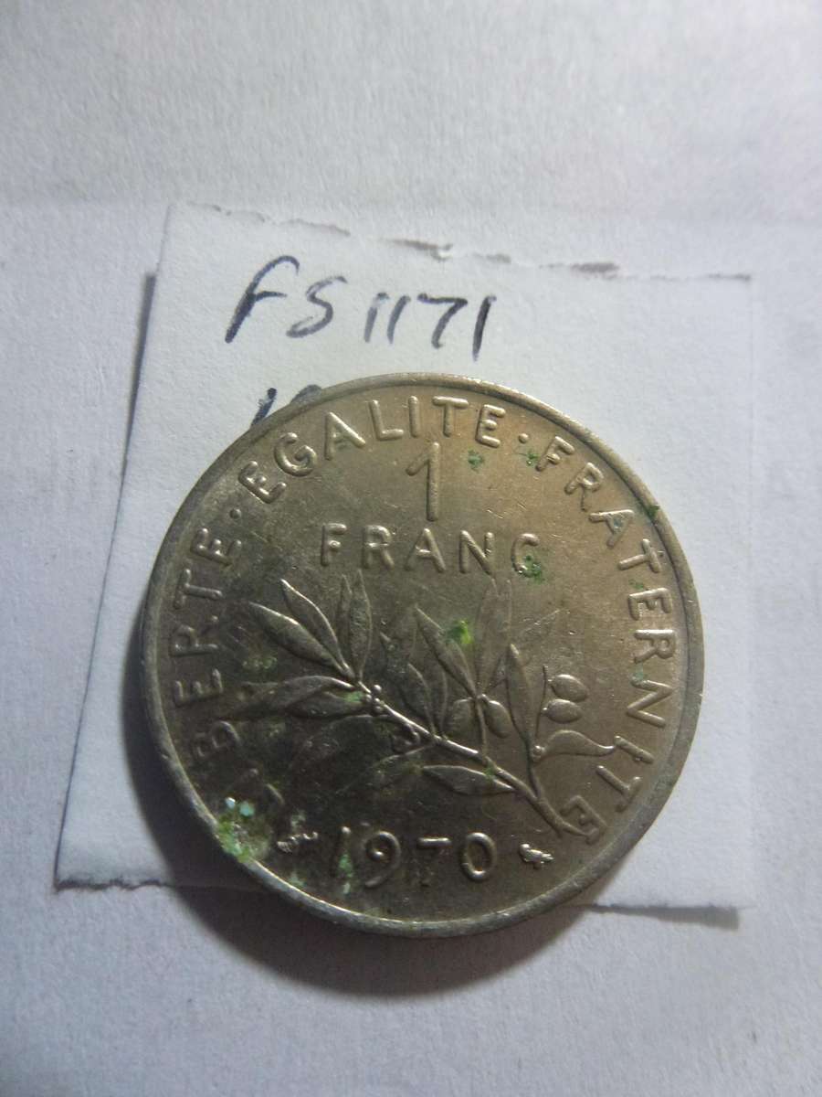 1970 France 1 franc