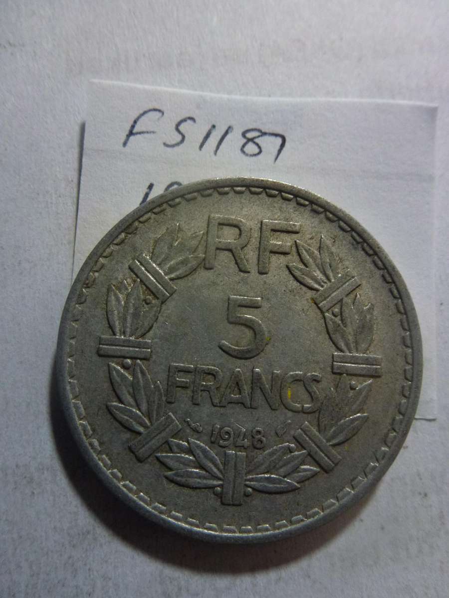 1948 France 5 franc