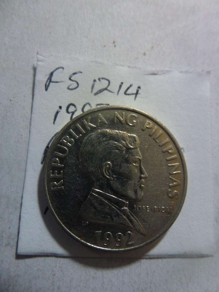 1992 Philippines 1 piso