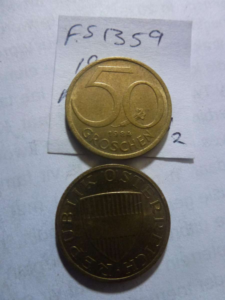 1984 Austria 50 groschen