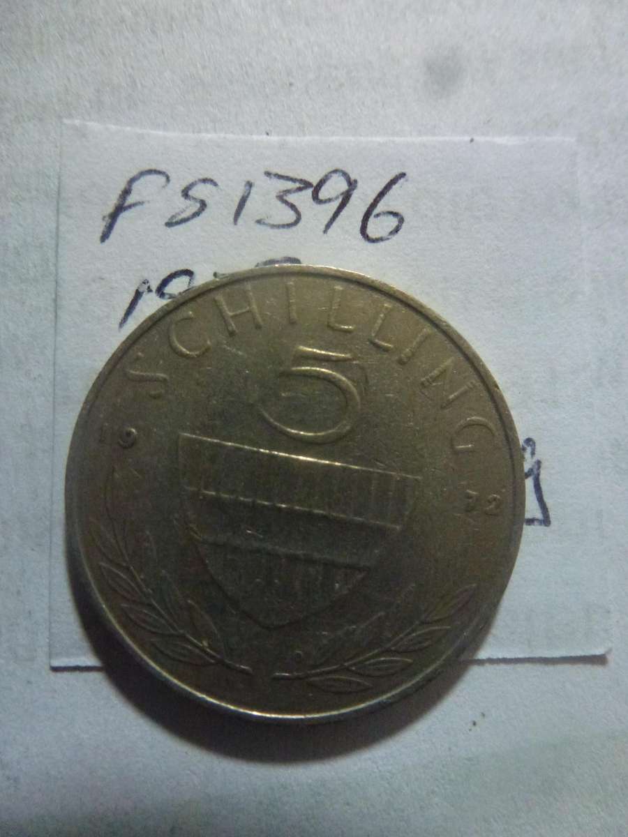1972 Austria 5 schilling