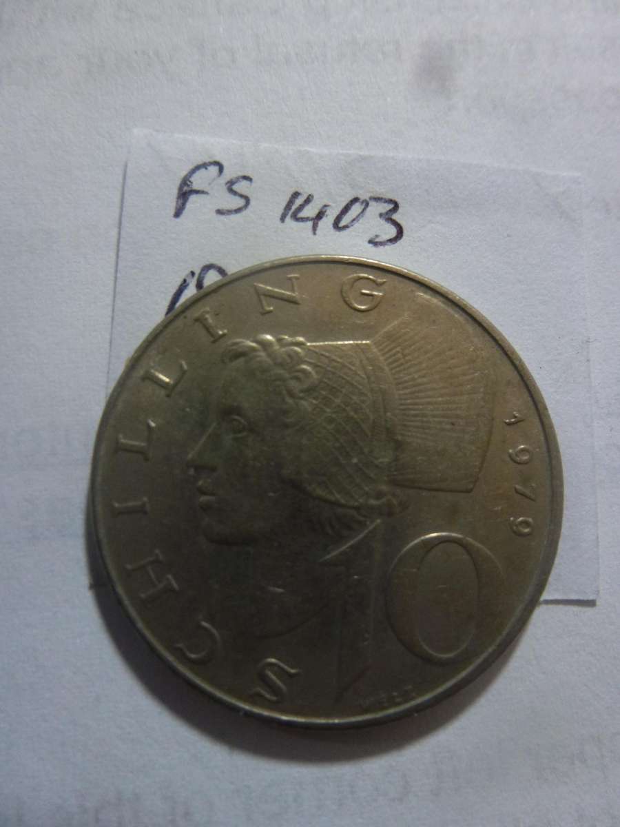 1979 Austria 10 schilling