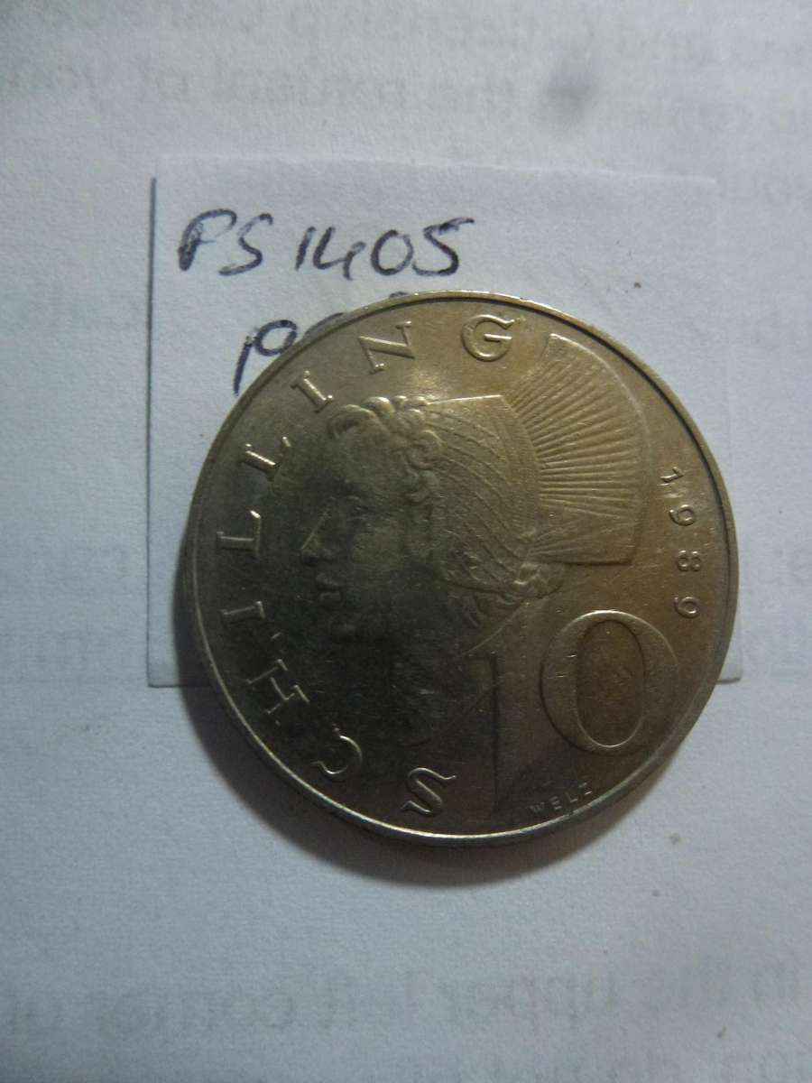 1989 Austria 10 schilling