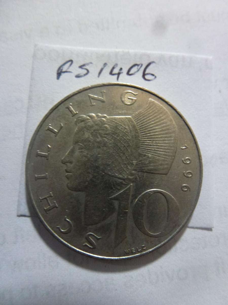 1996 Austria 10 schilling