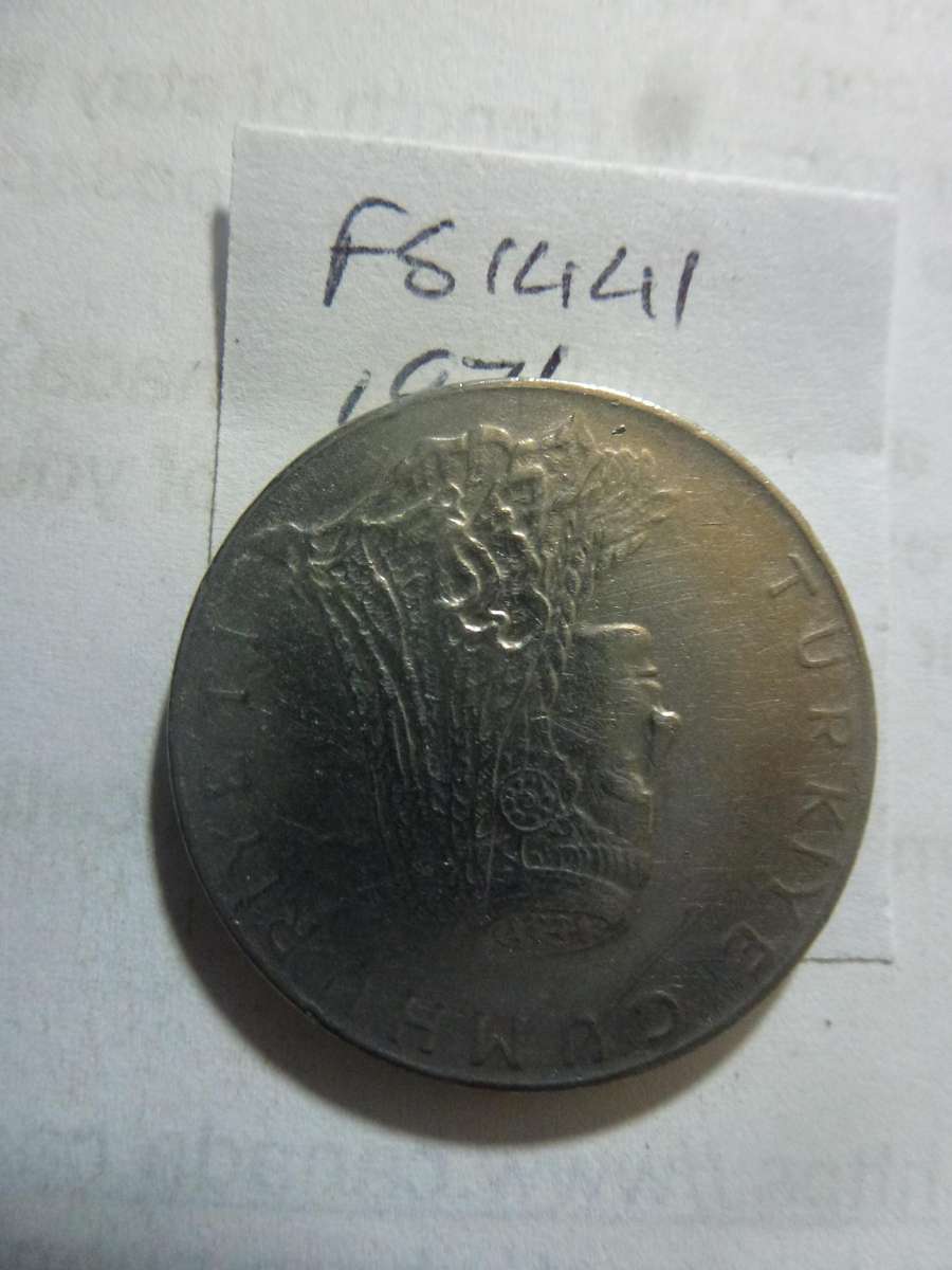 1971 Turkey 50 kurus