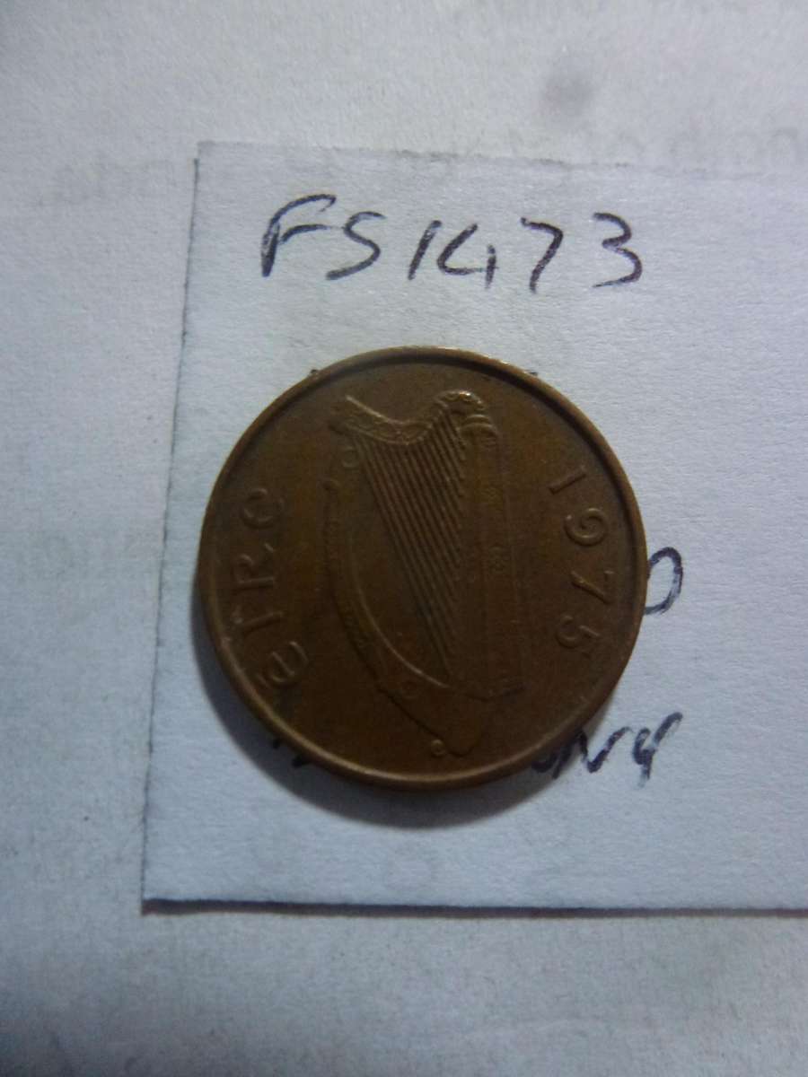 1975 Ireland 1/2 penny