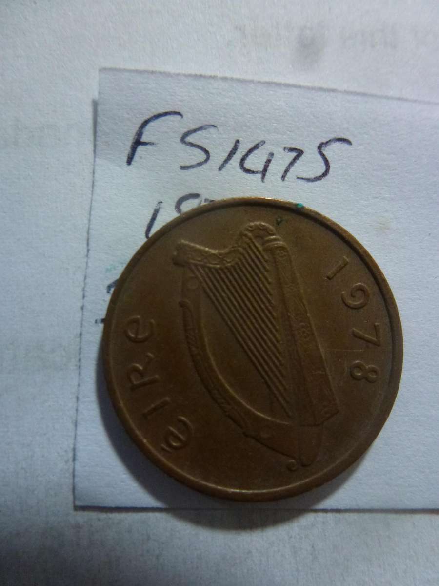1978 Ireland 1 penny