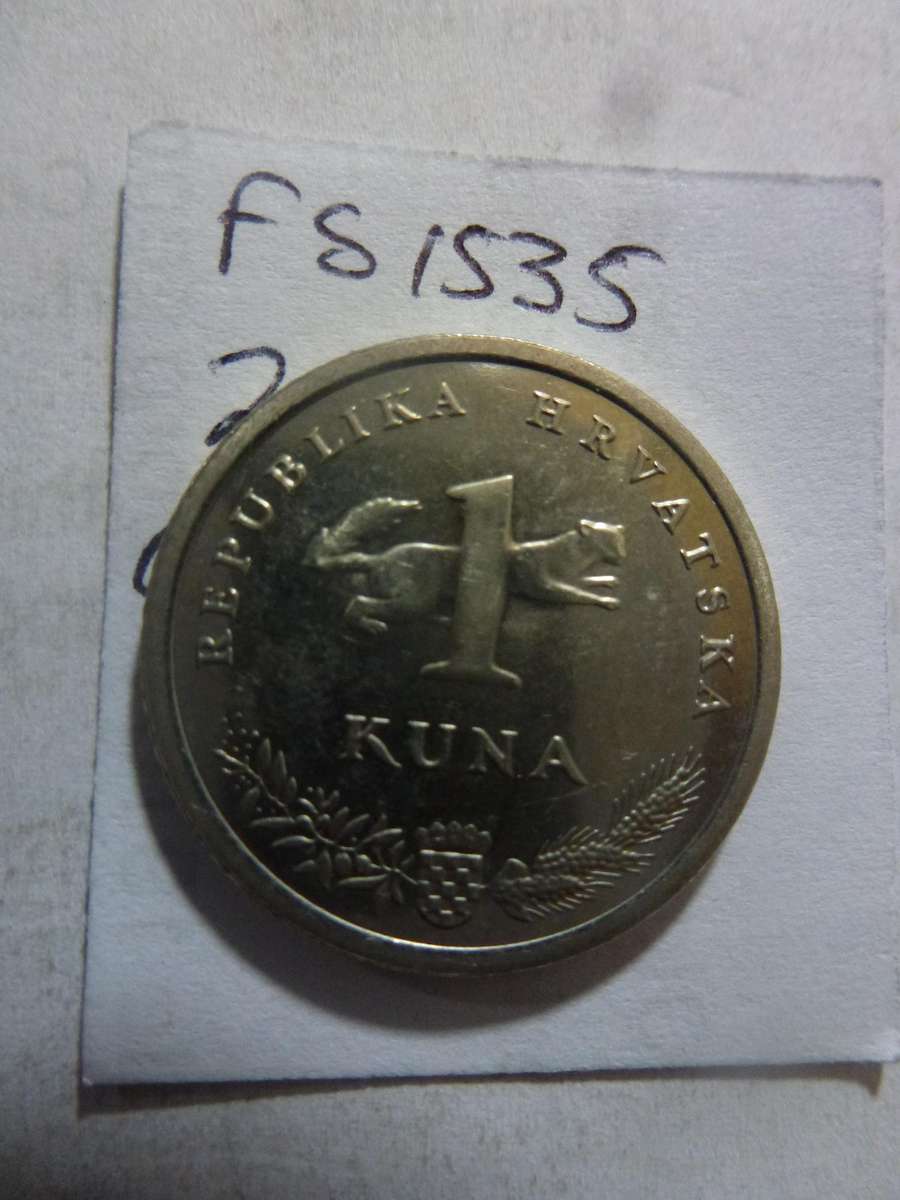 2011 Croatia 1 kuna