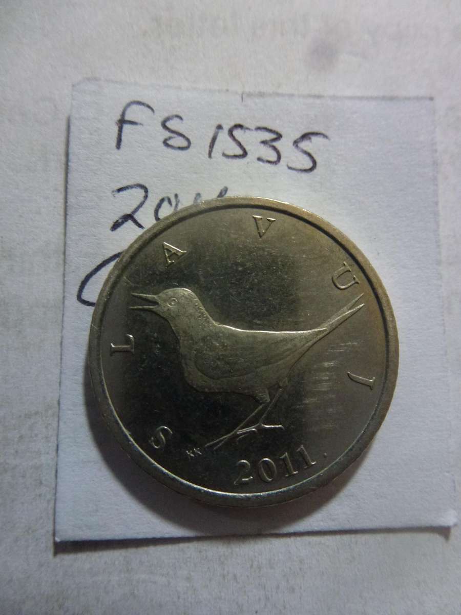 2011 Croatia 1 kuna