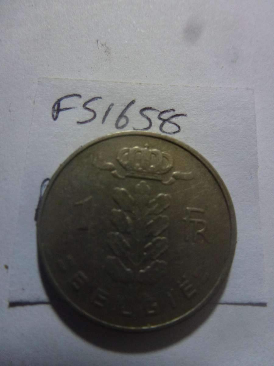1963 Belgium 1 franc Dutch