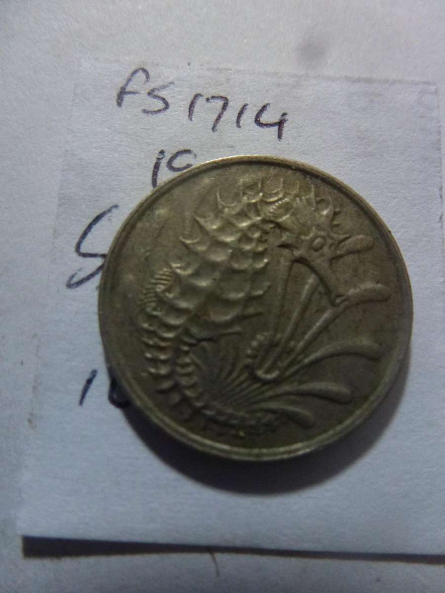 1980 Singapore 10 cent