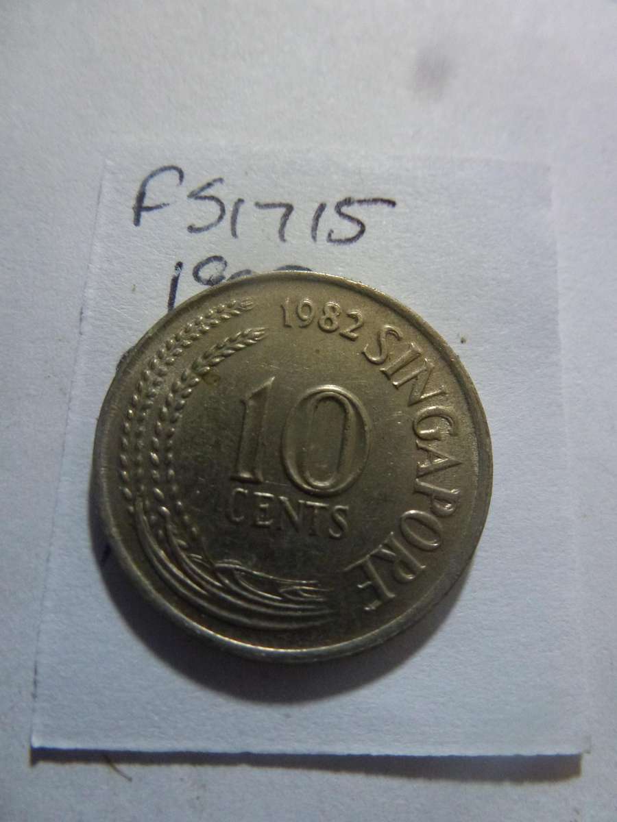 1982 Singapore 10 cent