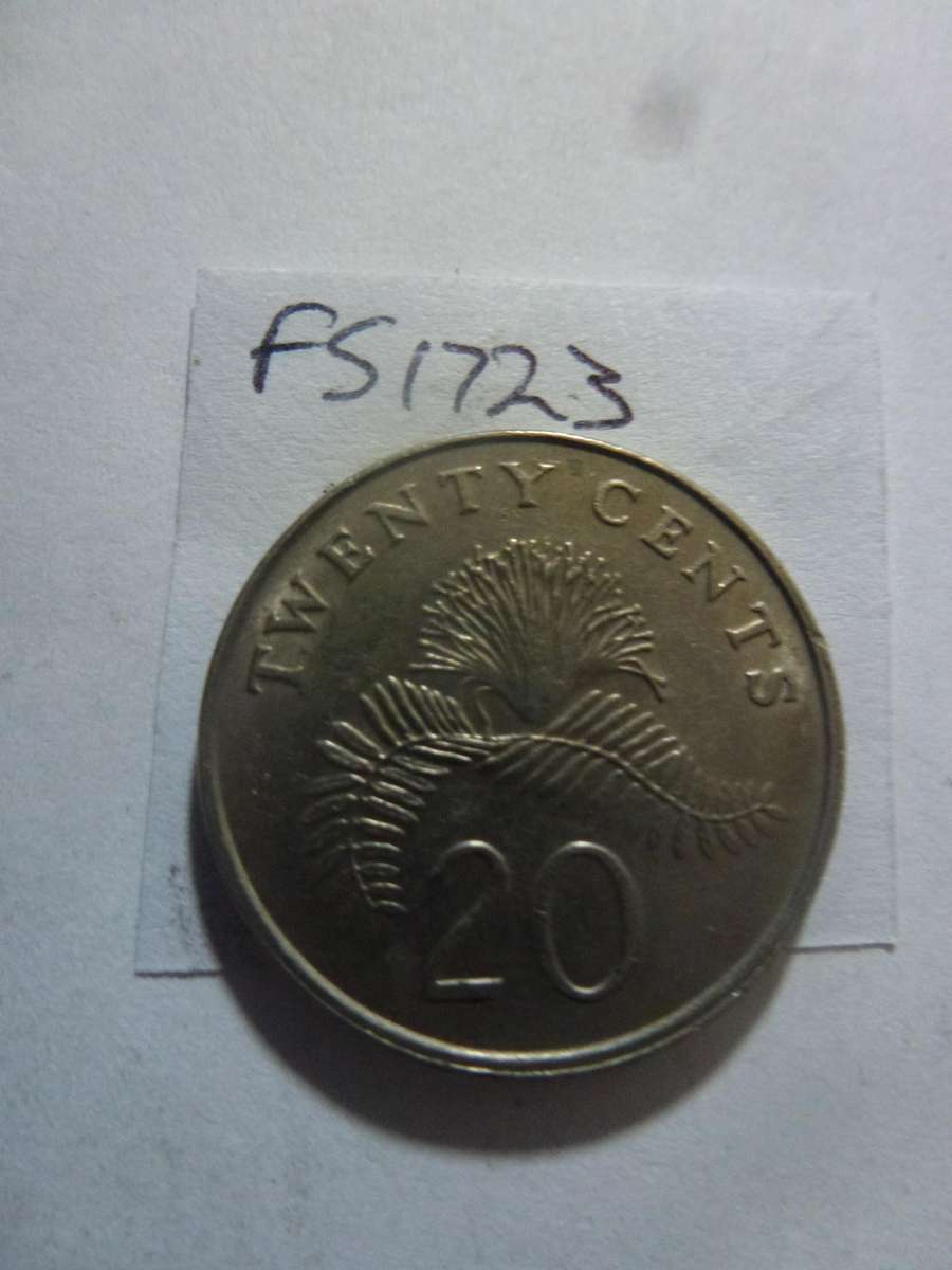 1988 Singapore 20 cent