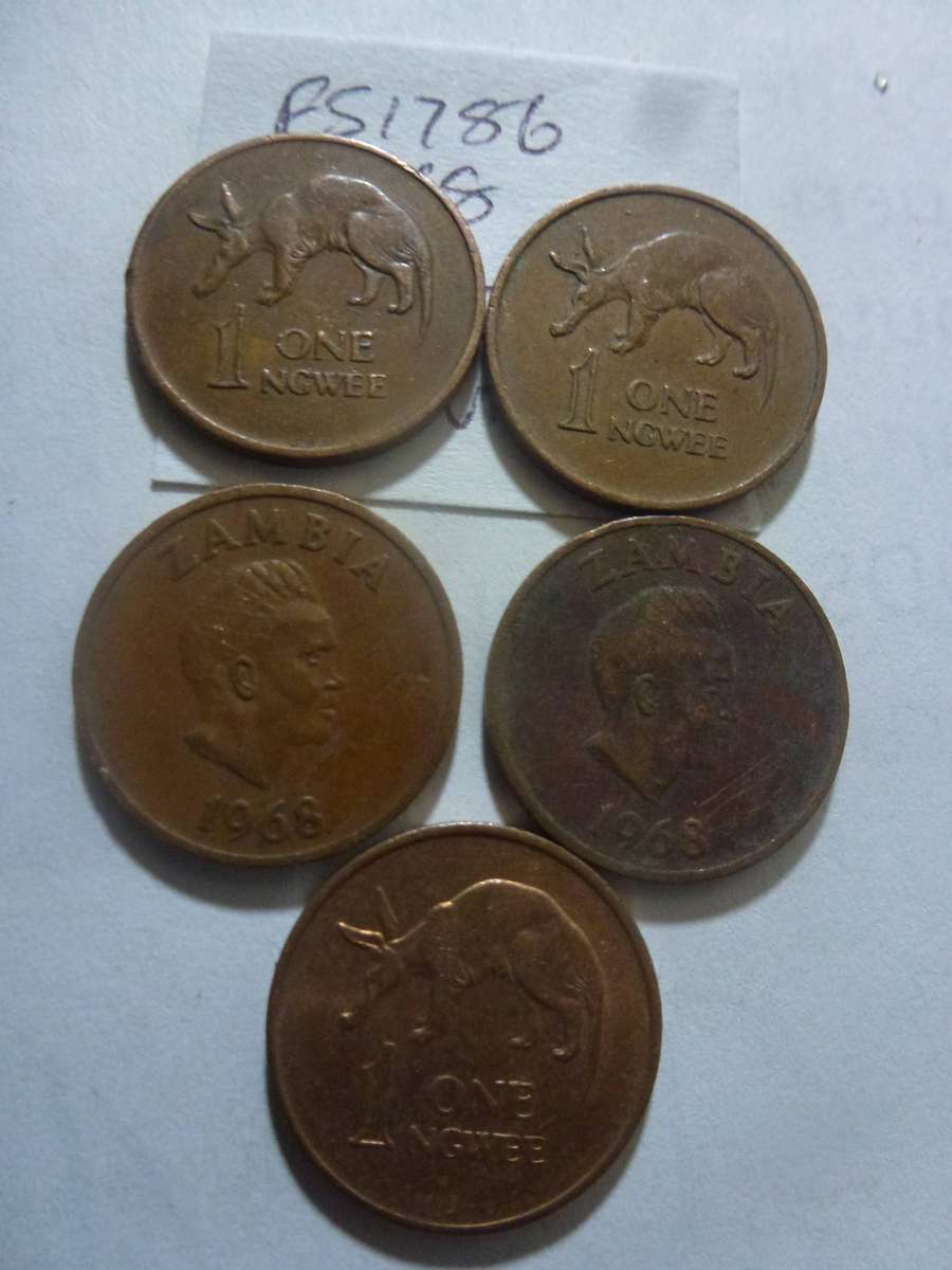 1968 Zambia 1 ngwee