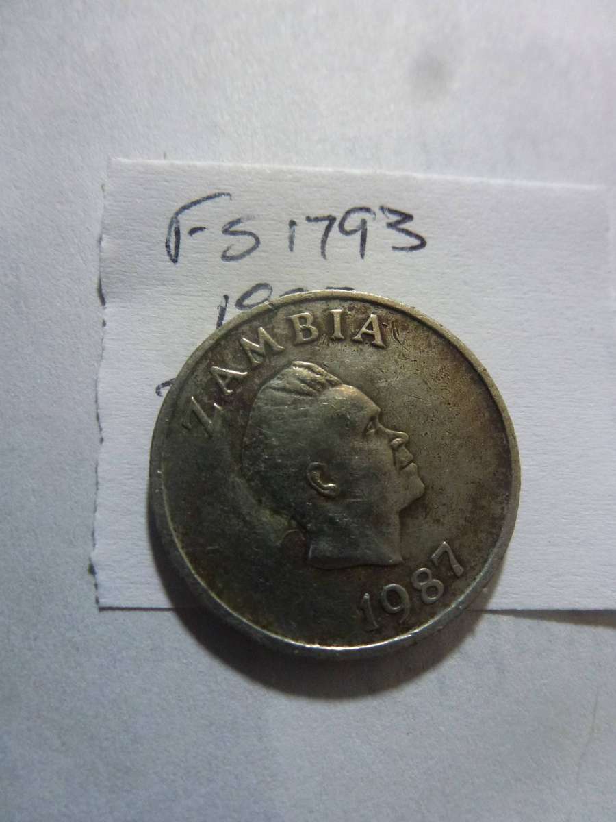 1987 Zambia 5 ngwee