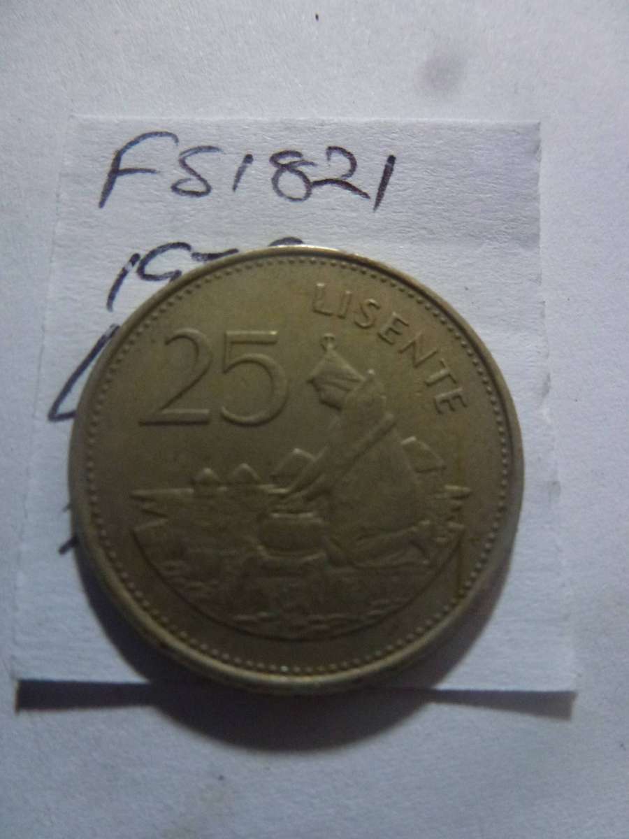 1979 Lesotho 25 lisente