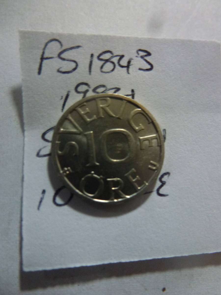 1984 Sweden 10 ore