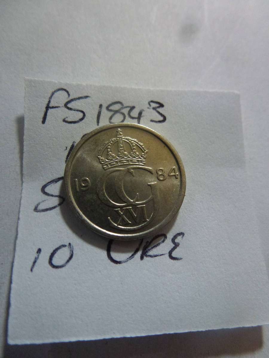 1984 Sweden 10 ore
