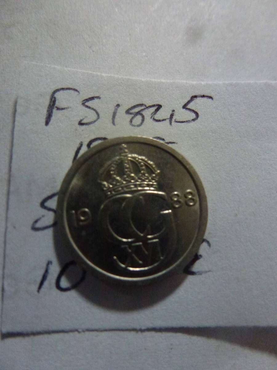 1988 Sweden 10 ore