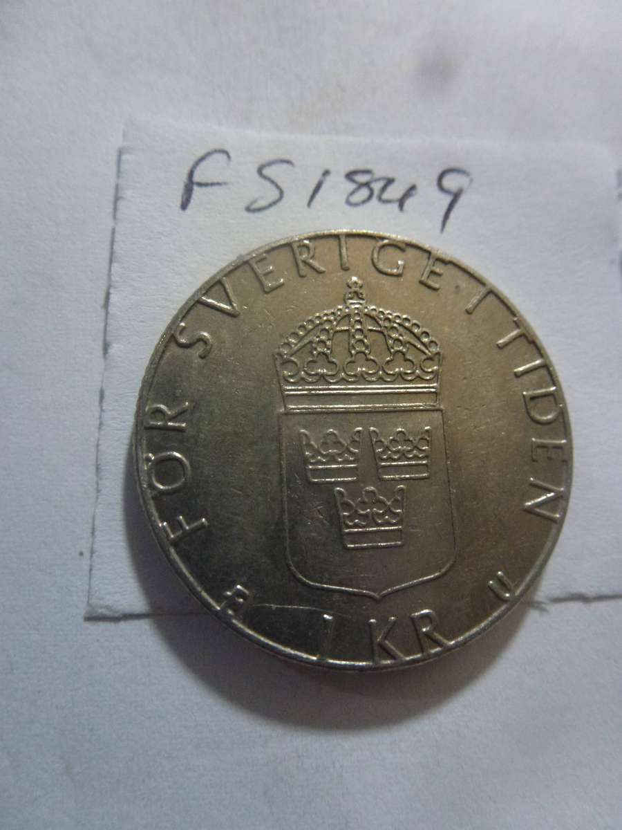 1983 Sweden 1 krona