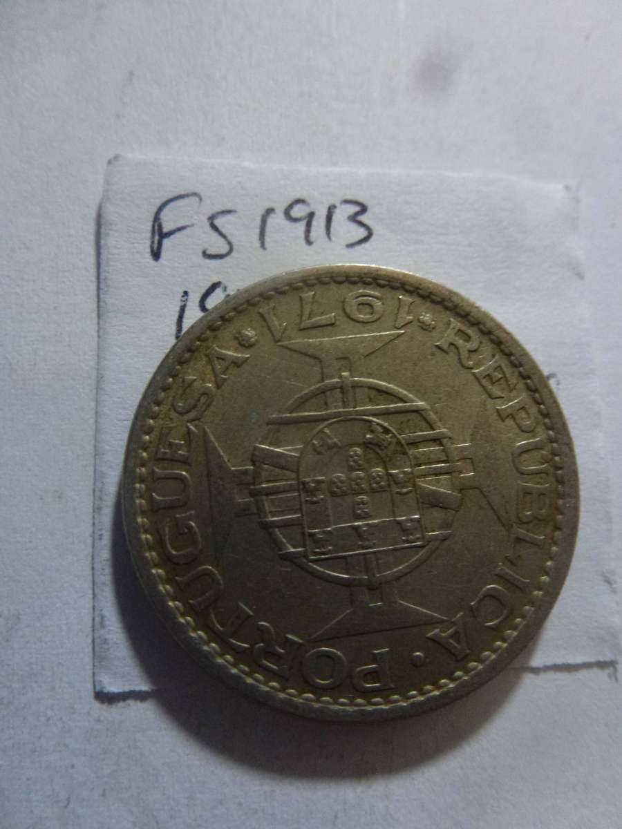 1971 Mozambique 5 escudo