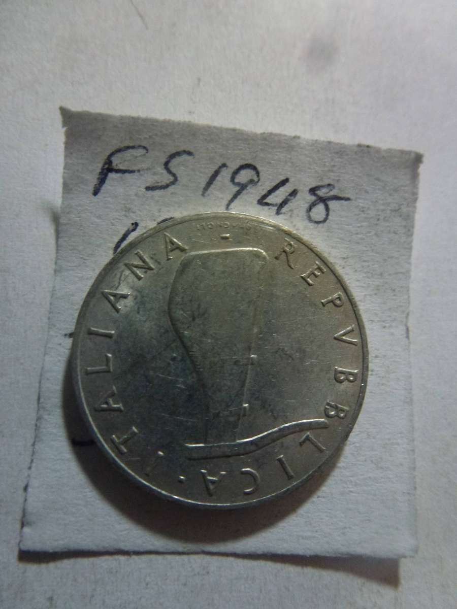 1953 Italy 5 lire