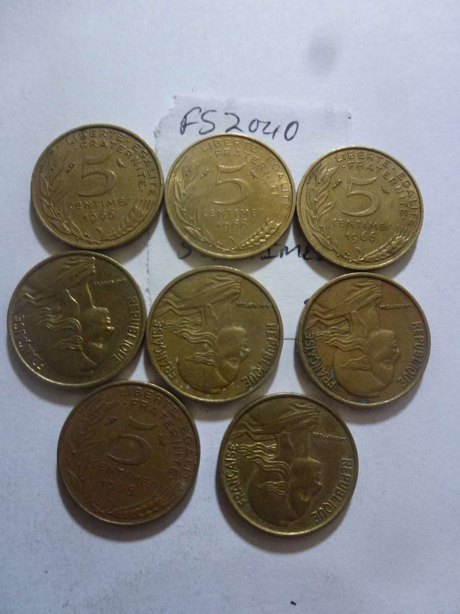 1966 France 5 centimes
