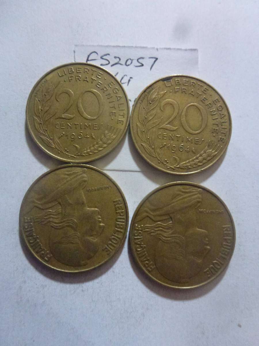 1964 France 20 centimes