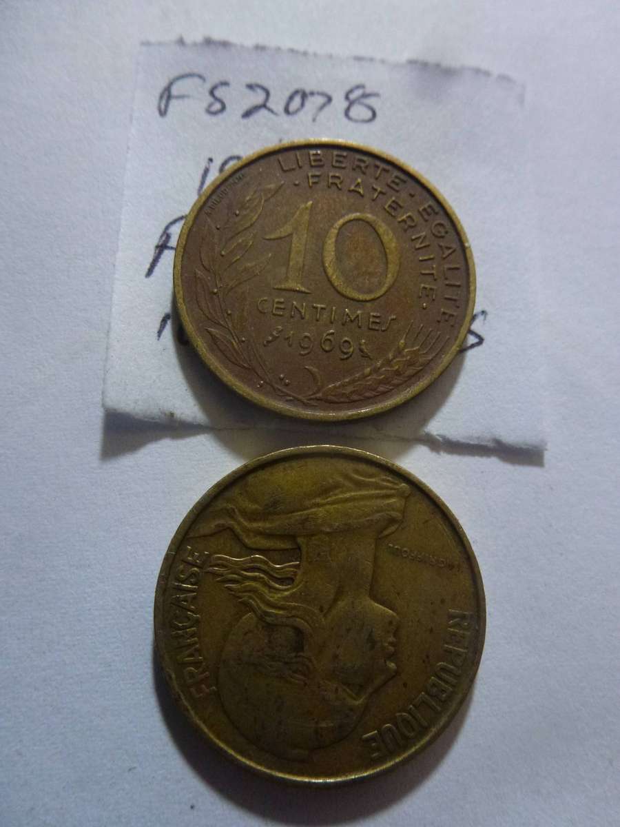 1969 France 10 centimes