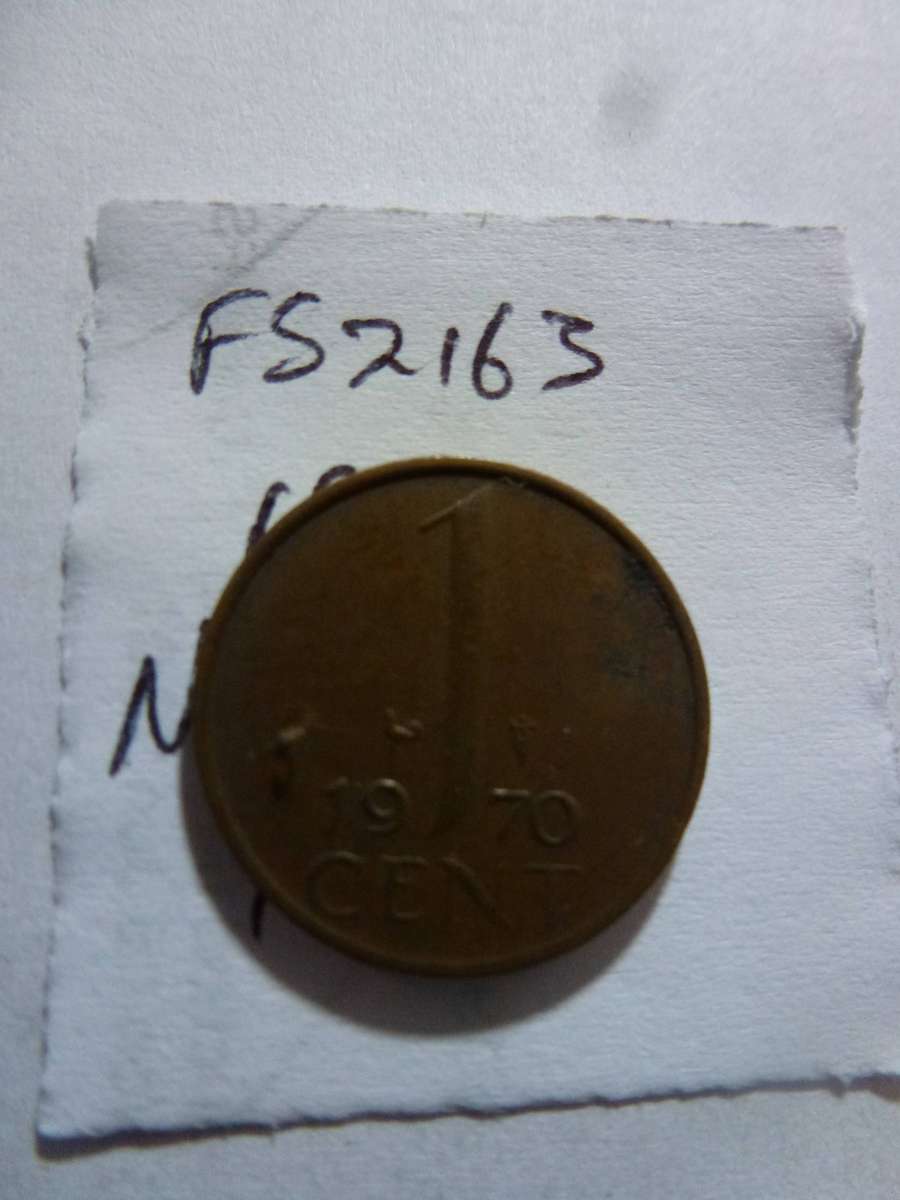 1970 Netherlands 1 cent