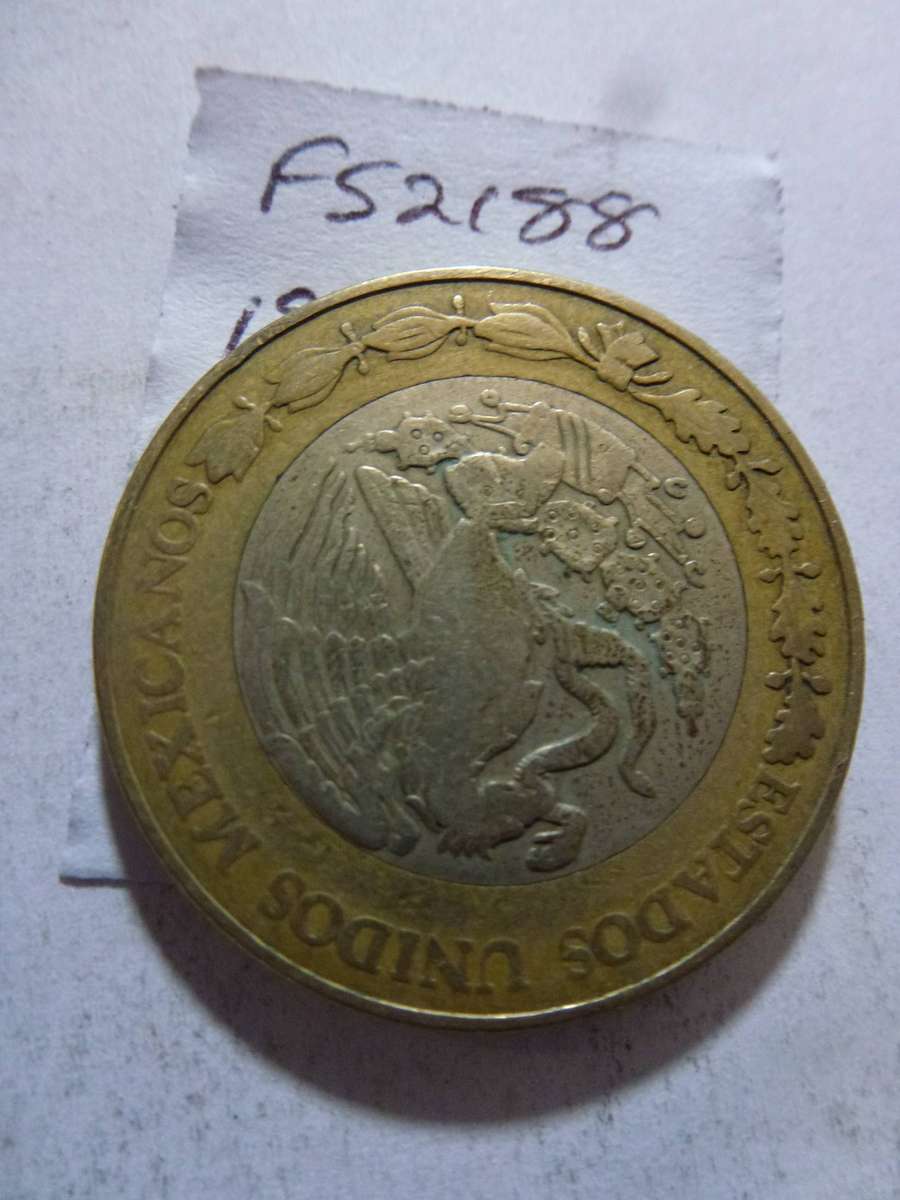 1998 Mexico 10 peso