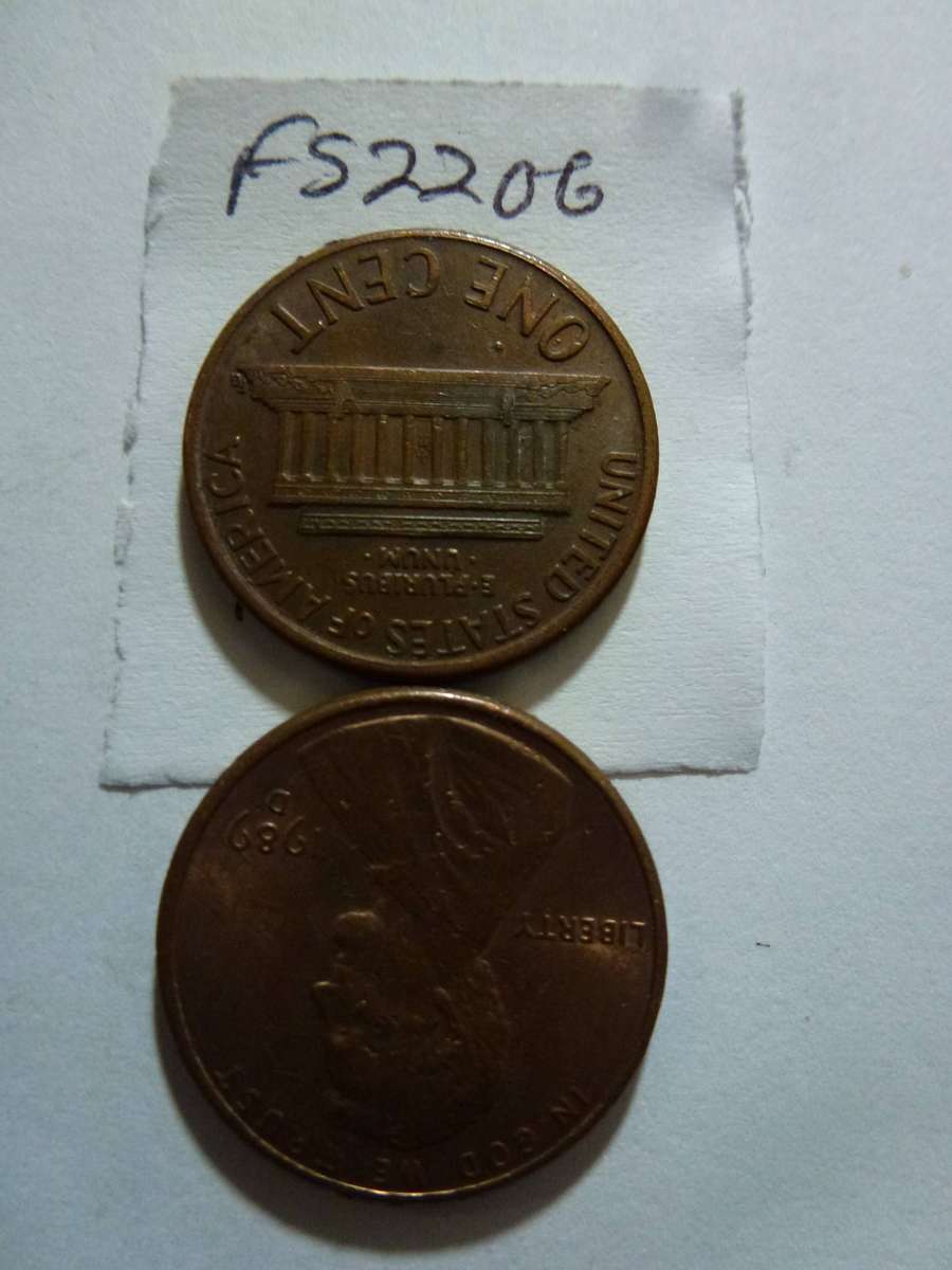 1989 United States of America 1 cent