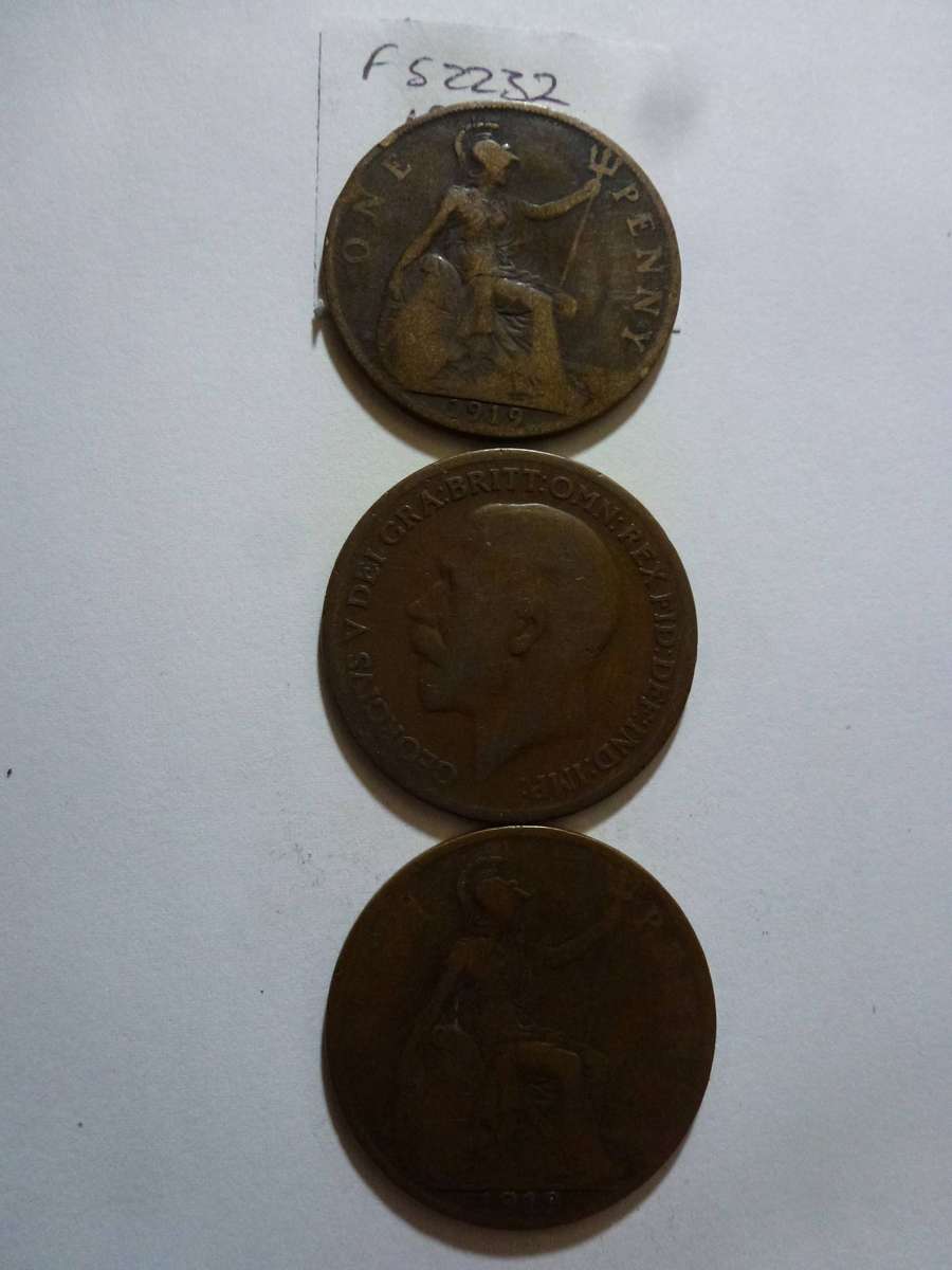 1919 Great Britain 1 penny