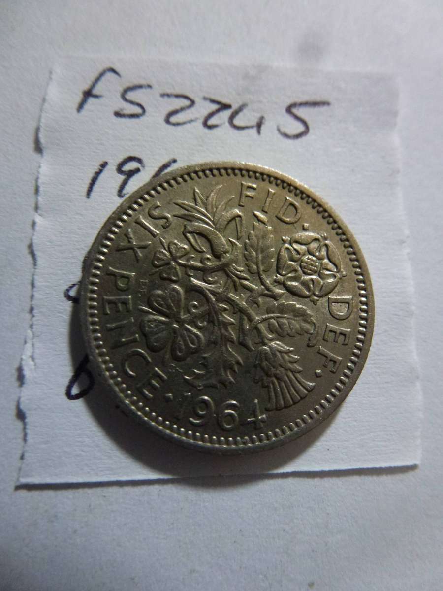 1964 Great Britain 6 pence