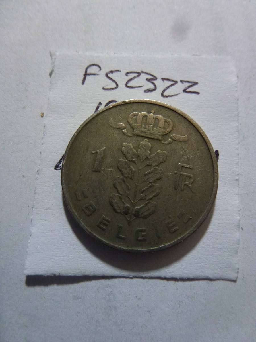 1957 Belgium 1 franc Dutch