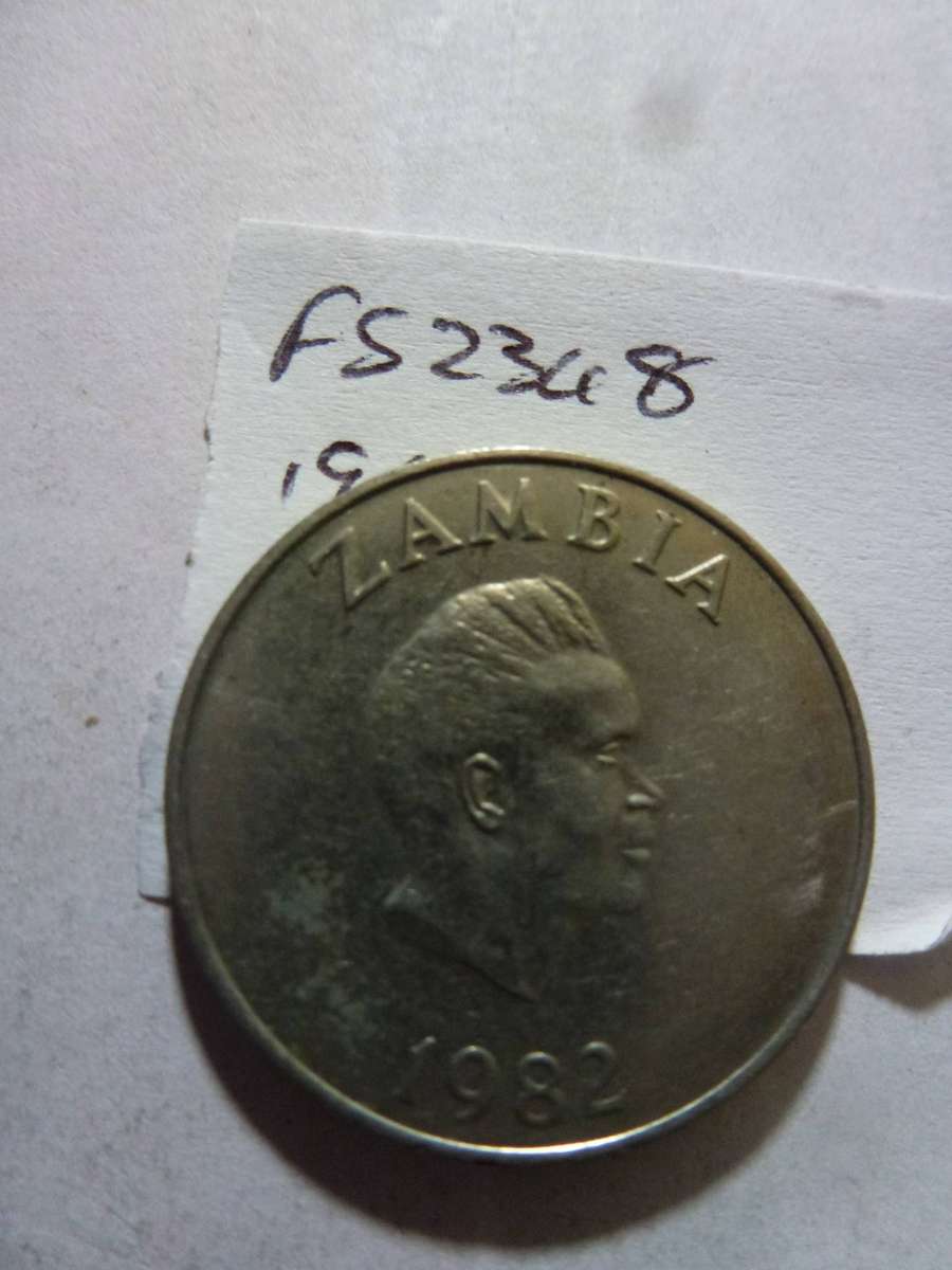 1968 Zambia 10 ngwee