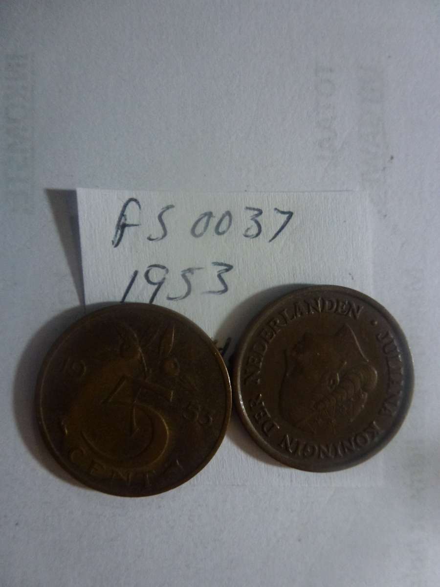 1953 Netherlands 5 cent