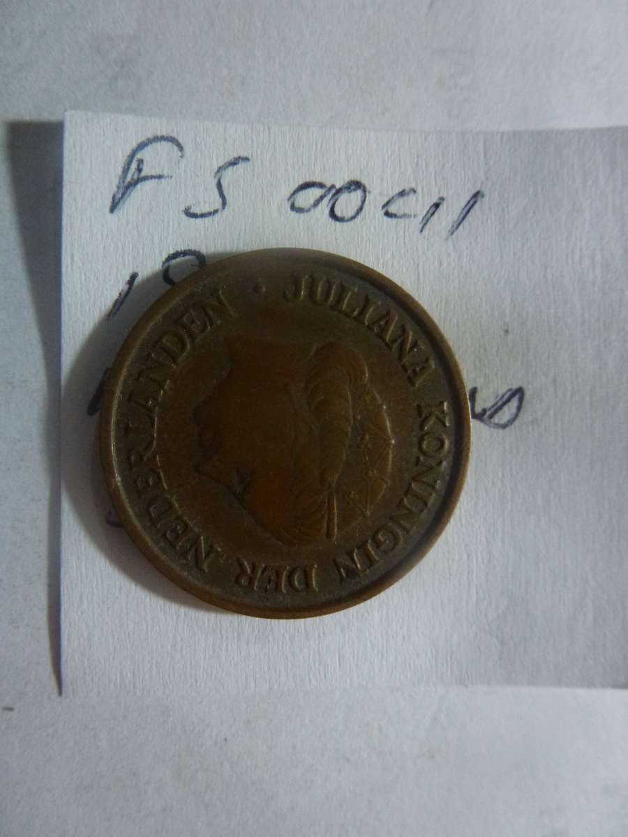 1958 Netherlands 5 cent