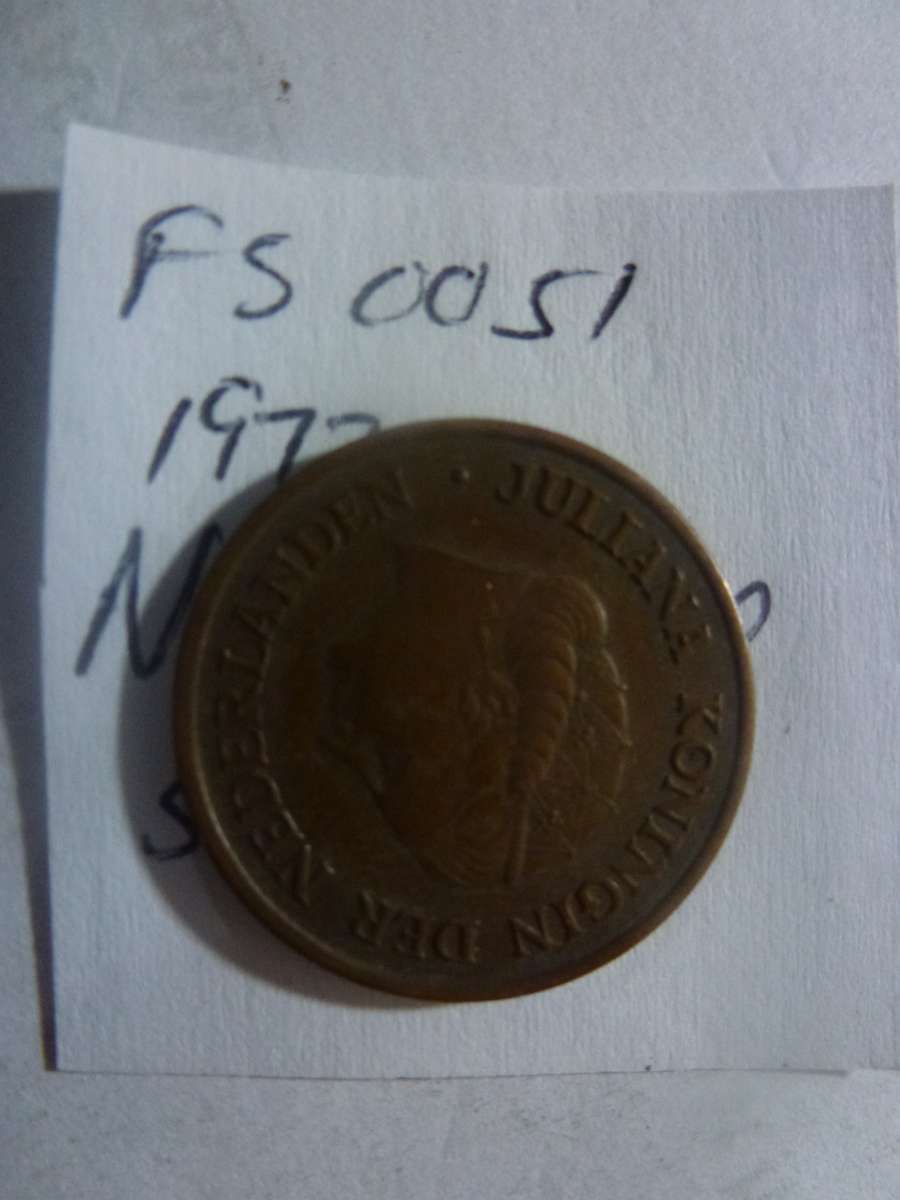 1972 Netherlands 5 cent