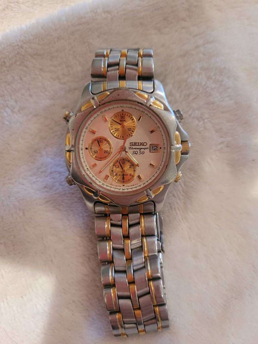 Seiko 7t32 chronograph works partially