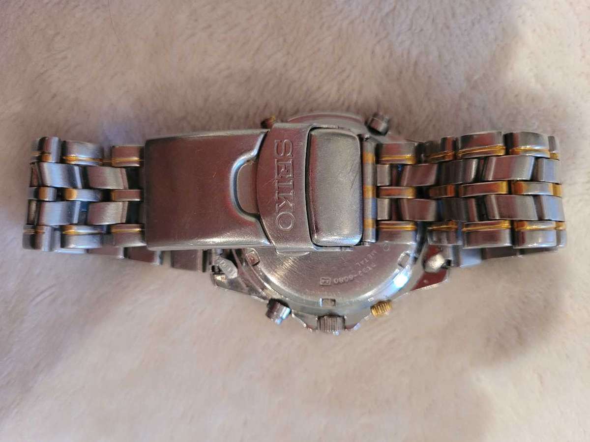 Seiko 7t32 chronograph works partially